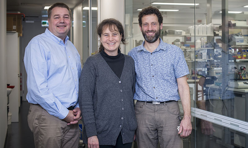 Professor Jonathan Baell, Associate Professor Anne Voss and Associate Professor Tim Thomas