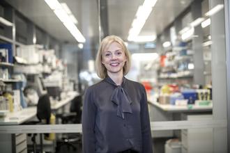Rosie Watson in a laboratory