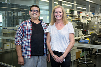 Dr Samir Taoudi and Dr Alison Farley