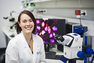 Lung cancer researcher Casey Ah-Cann 