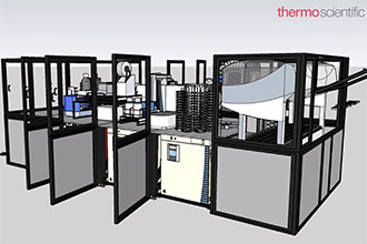 3D render of drug discovery tool