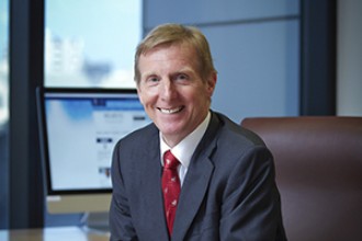 Professor Stephen Smith in his office