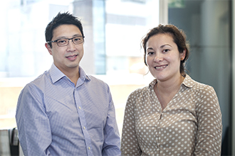 Dr Jason Tye-Din and Dr Melinda Hardy