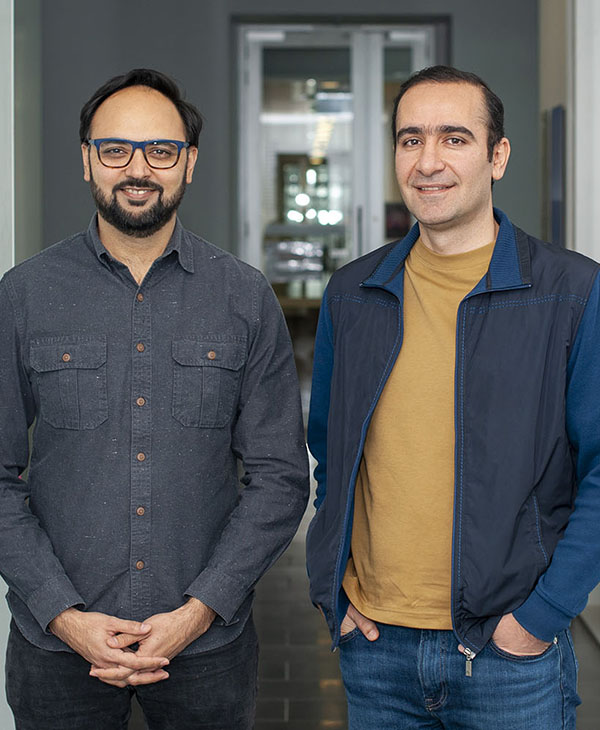 Dr Shalin Naik and Esmaeel Azadian