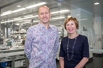 Professor Doug Hilton and Professor Christine Kilpatrick