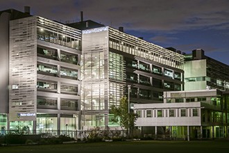 Walter and Eliza Hall Institute building at night