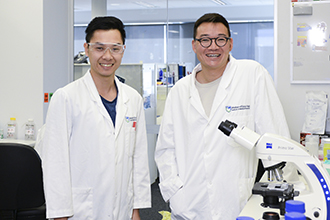 Dr Tan Nguyen and Dr Ken Pang