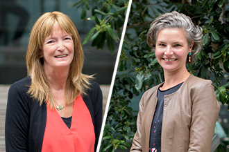 Dr Charlotte Slade (left) and patient Cynthia Agius never expected their chance meeting would lead to a research discovery.