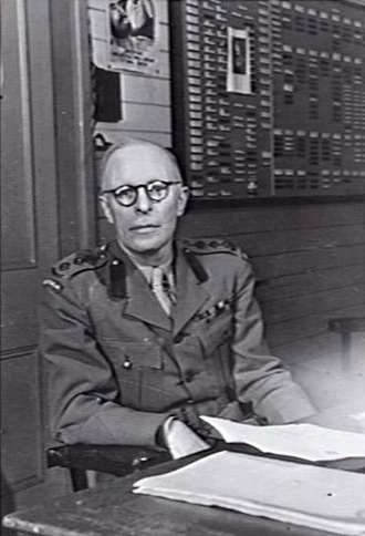 Portrait of Colonel EV Keogh, Assistant Director-General of Medical Services