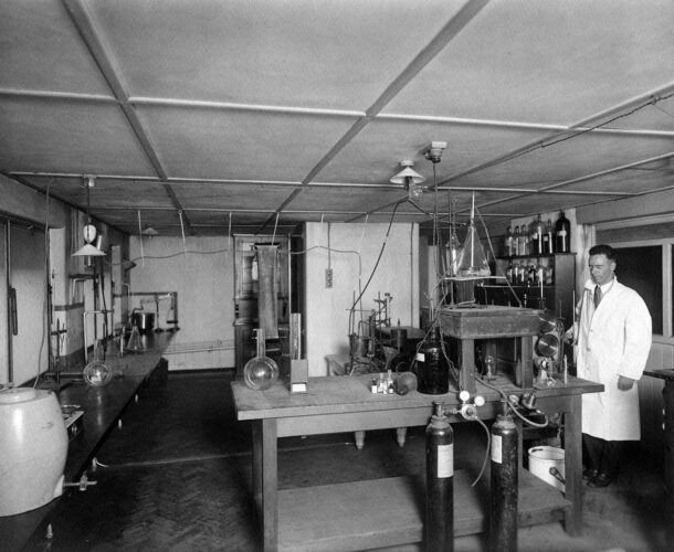 The institute’s first building is often referred to as WEHI1, this is the physiological laboratory located in that building.