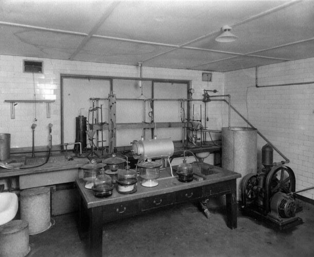 The institute’s pump room.