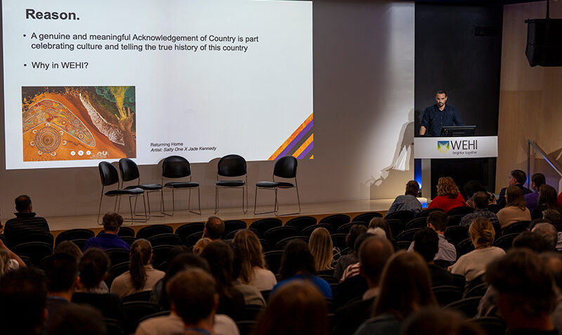 Dr Jason Brouwer led an education session