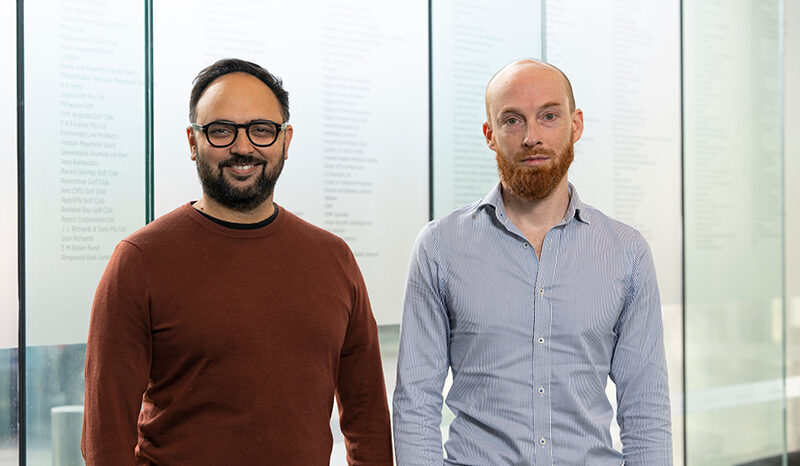 Shalin Naik and Tom Weber